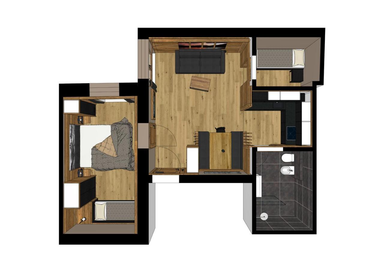 Appartements Innerkofler Mountain Home Сан Кандидо Екстериор снимка
