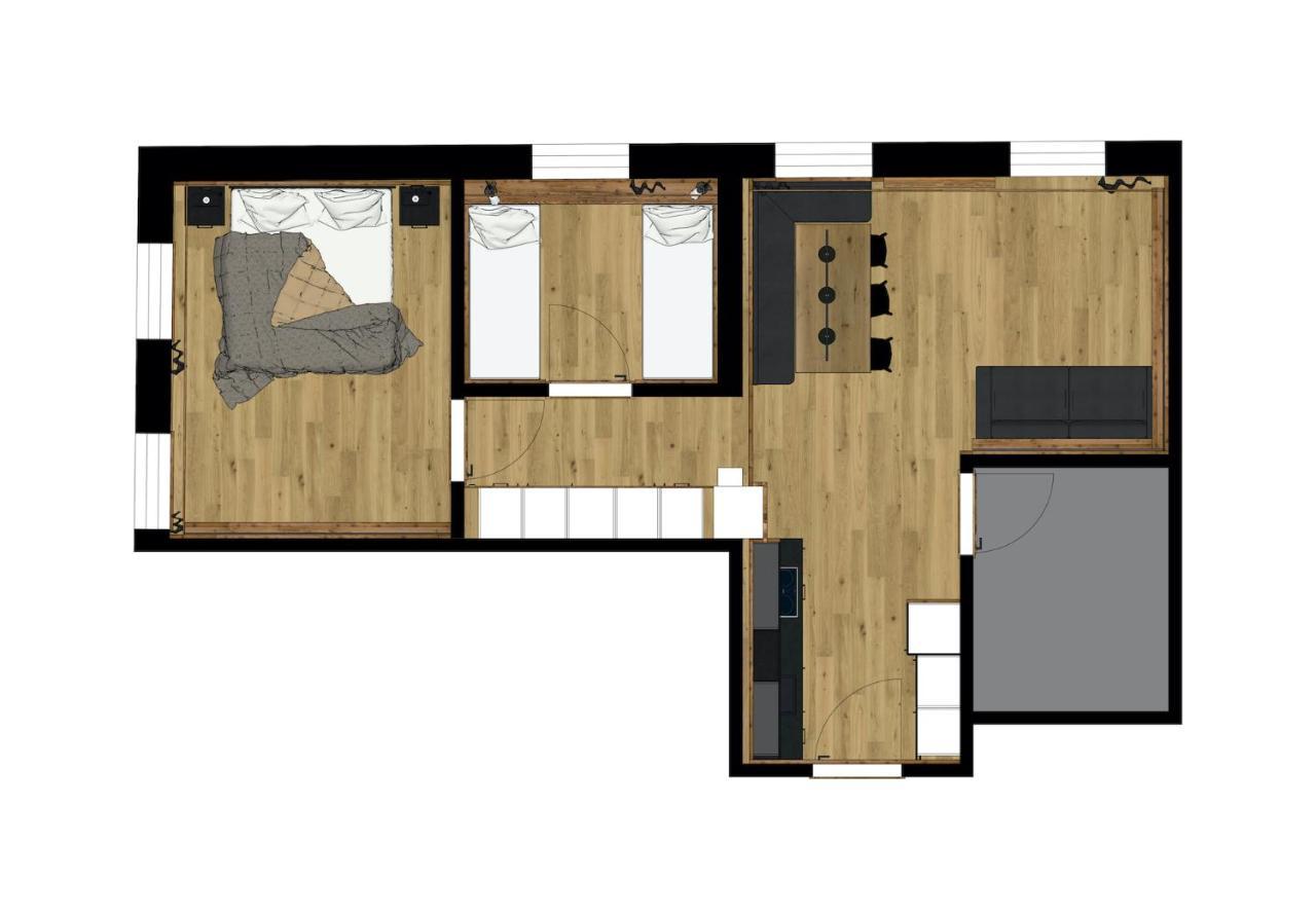 Appartements Innerkofler Mountain Home Сан Кандидо Екстериор снимка