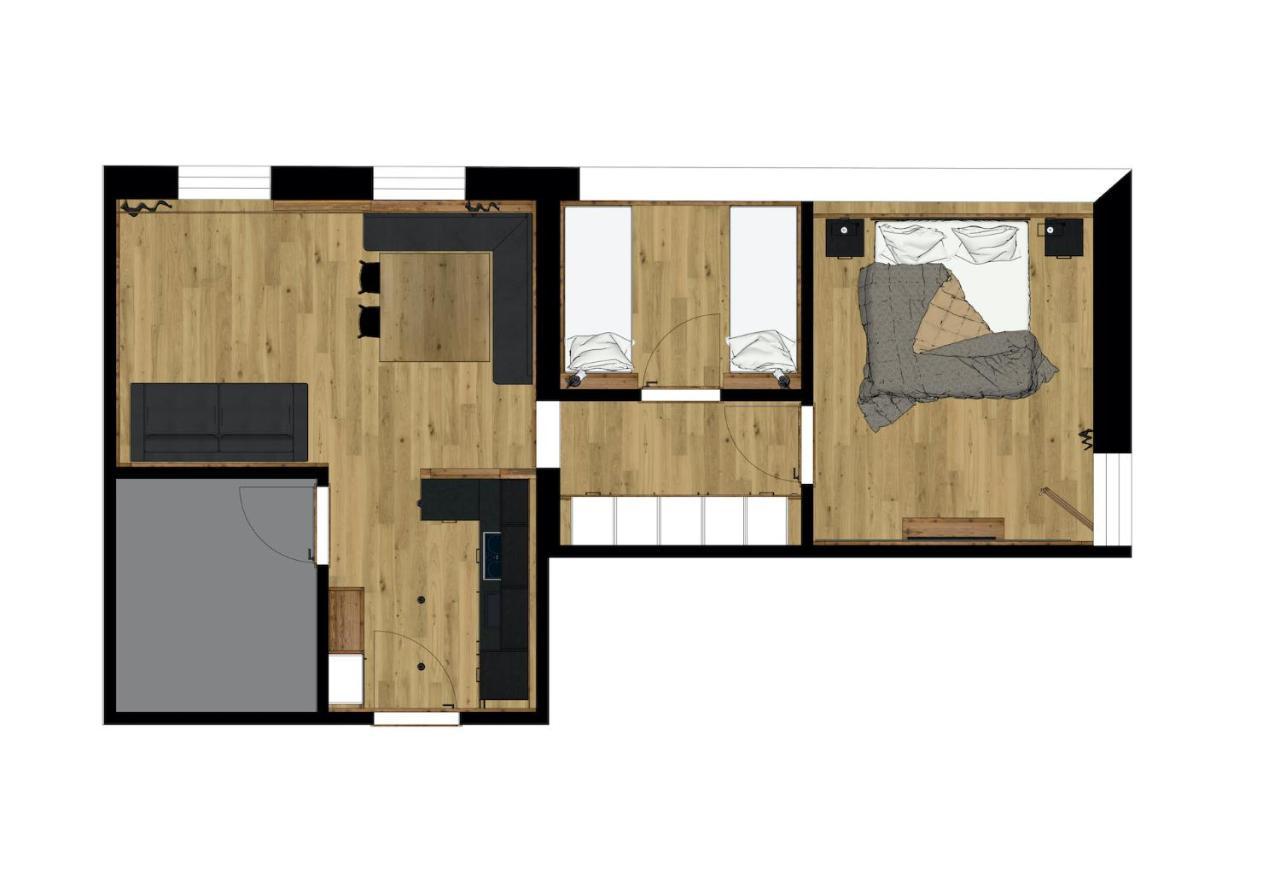 Appartements Innerkofler Mountain Home Сан Кандидо Екстериор снимка